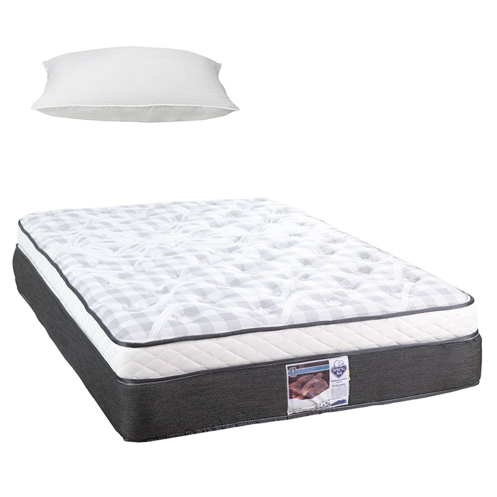 Colchón Matrimonial Spring Air United + 1 Almohada Luxury