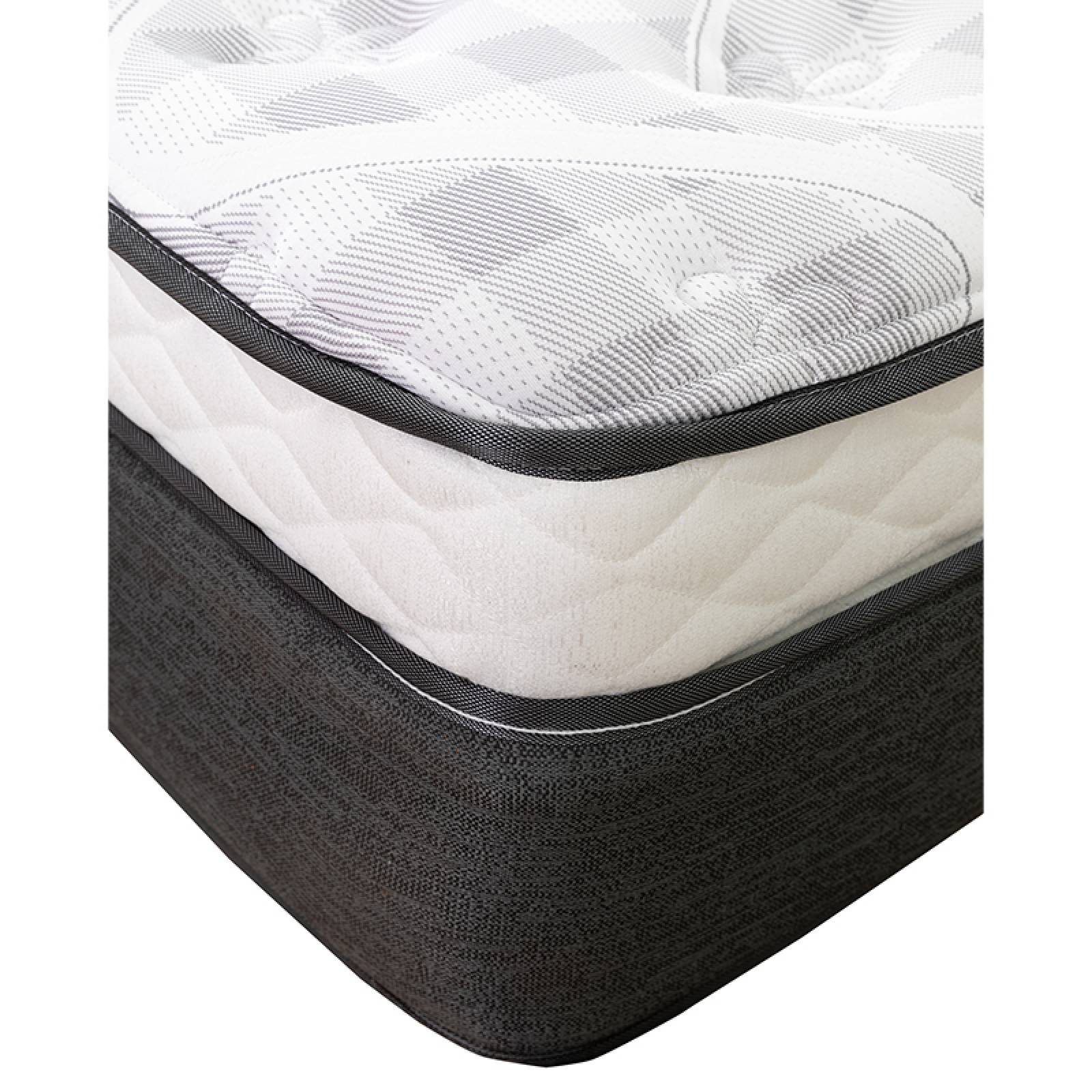 Colchón Matrimonial Spring Air United + 1 Almohada Luxury