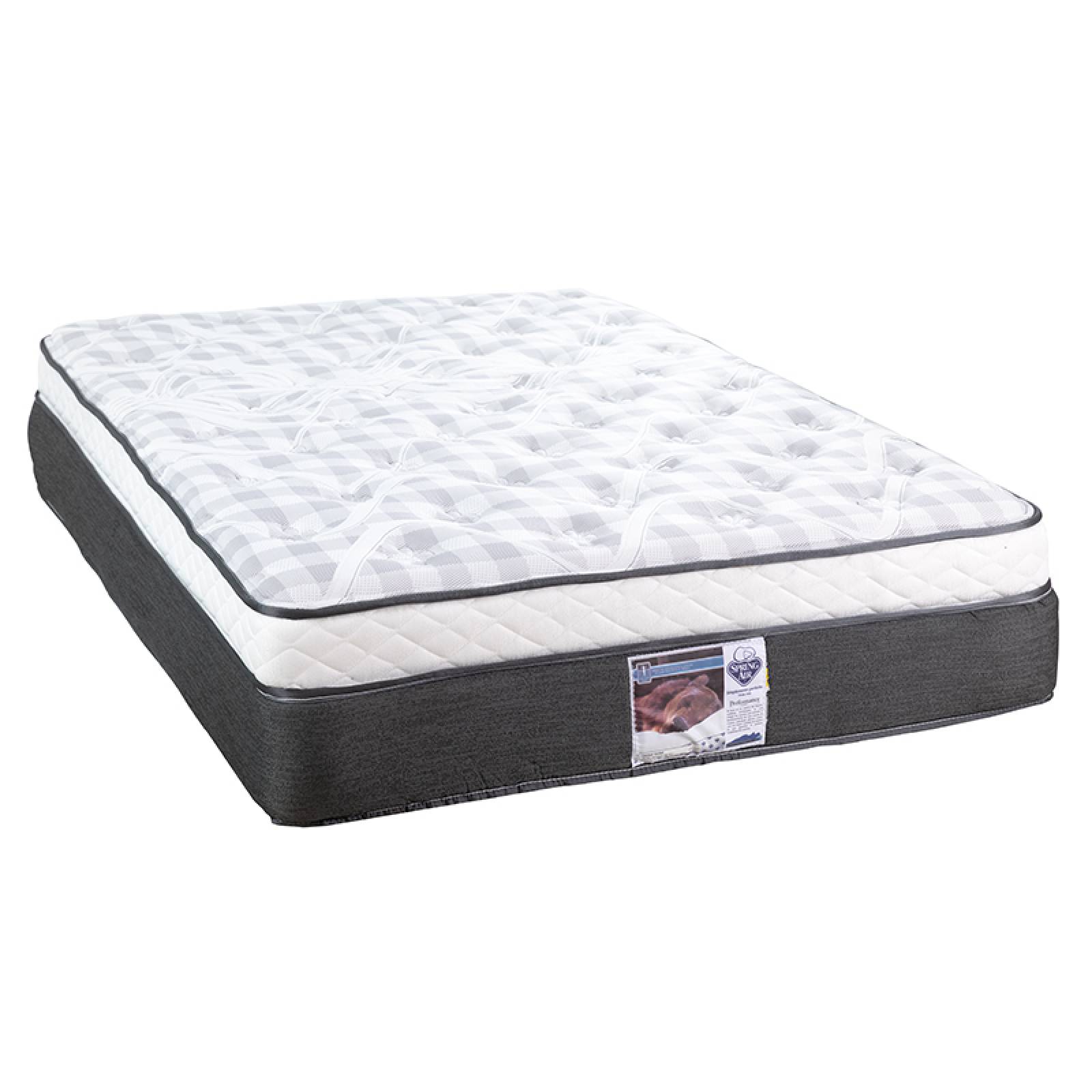 Colchón King Size Spring Air United con Juego de Sábanas y Protector