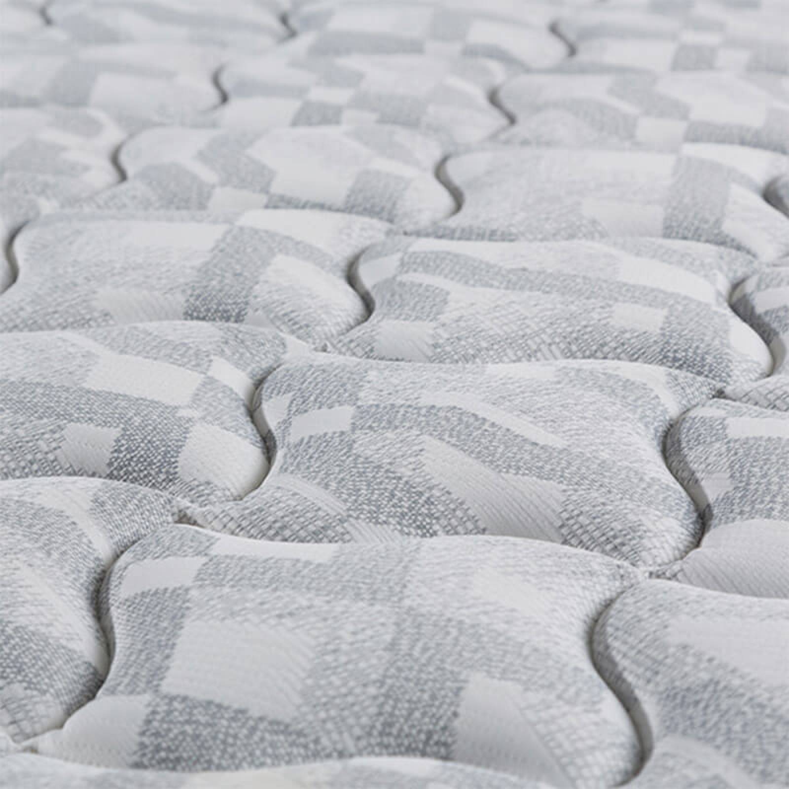 Colchón Matrimonial Spring Air Jupiter + Box Plomo Dicasa