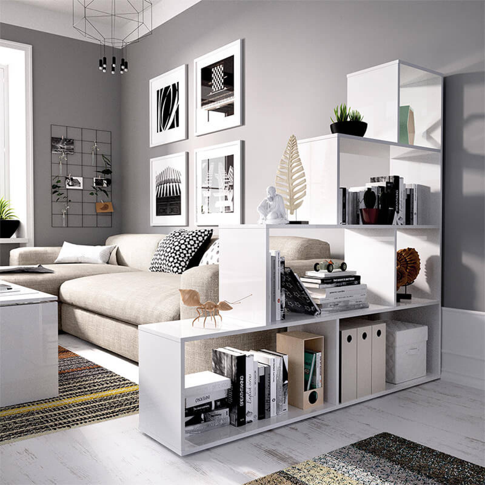 Librero Rimobel Ten Blanco