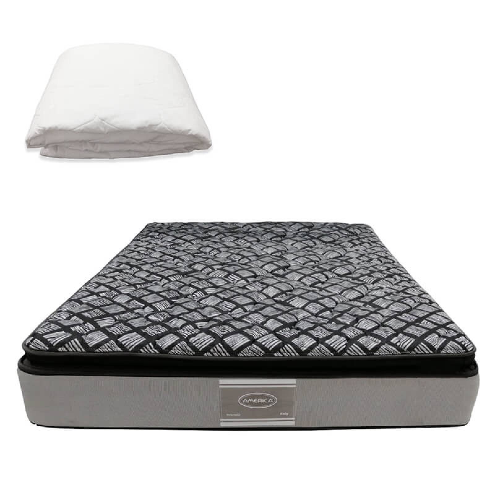 Colchón Matrimonial América Kelly + Protector