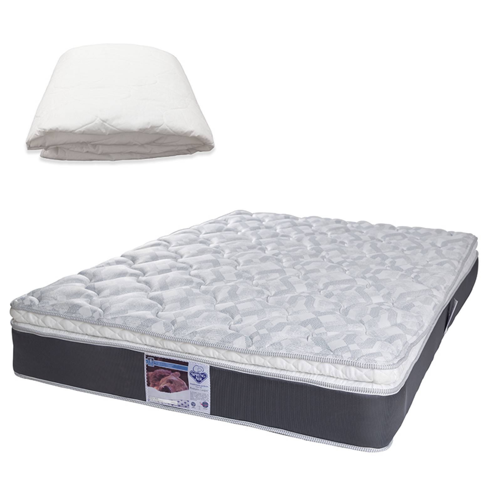 Colchón Matrimonial Spring Air Marte con Protector