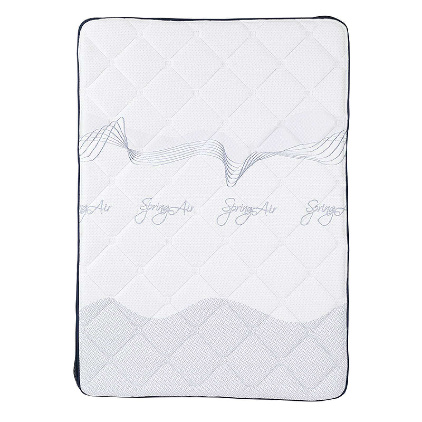 Colchón Queen Size Spring Air Mónaco con Protector y 2 Almohadas Osos