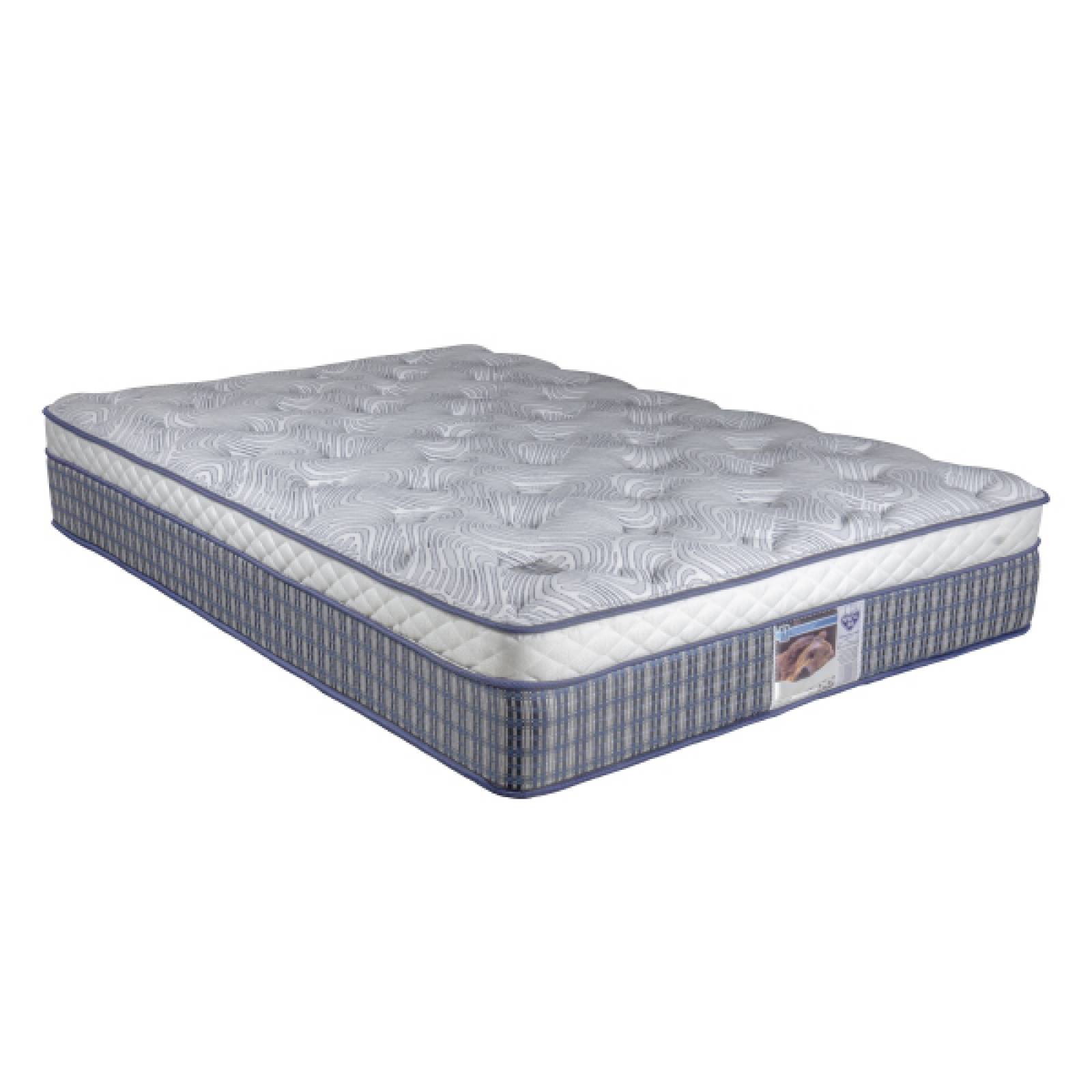 Colchon Matrimonial Spring Air Canon + Juego de Sábanas