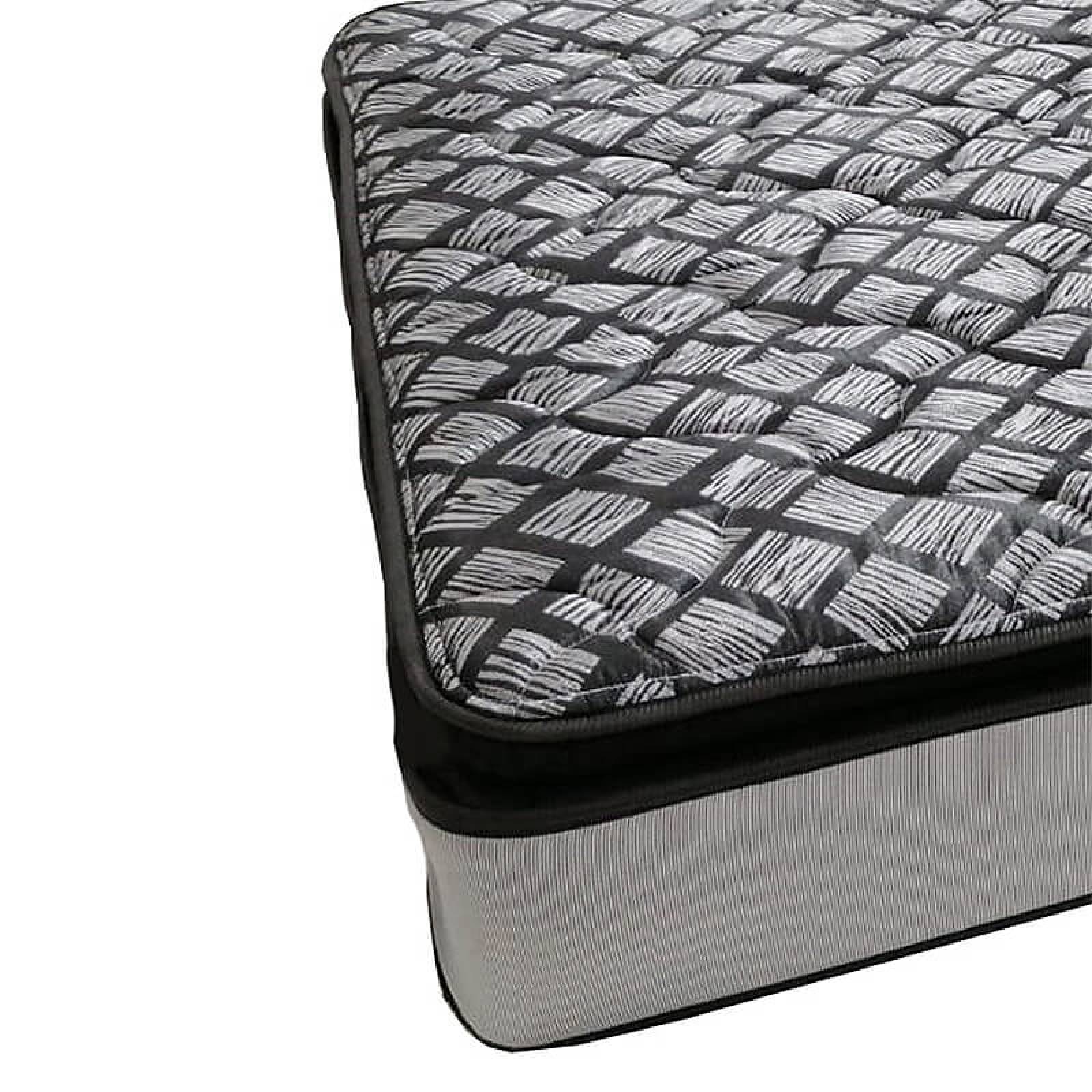 Colchón Matrimonial América Kelly + Box Black