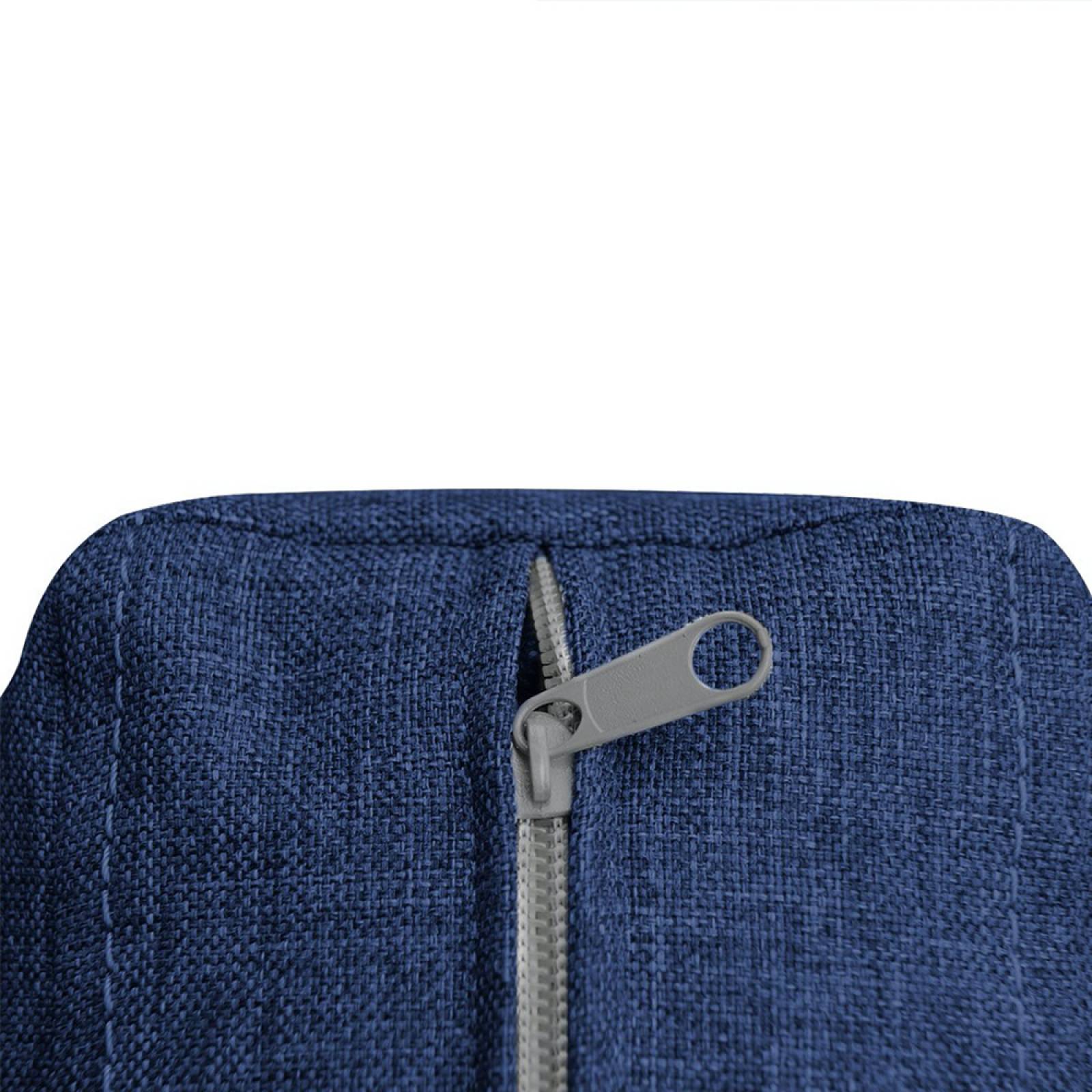 Sofá escuadra izquierdo azul Niagara. Entrega sólo en CDMX y área metropolitana