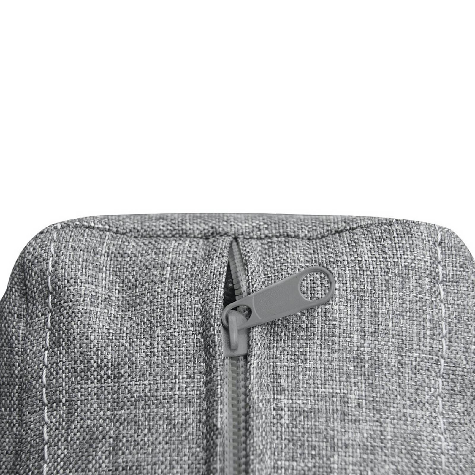 Sofá escuadra izquierdo gris claro Niagara. Entrega sólo en CDMX y área metropolitana