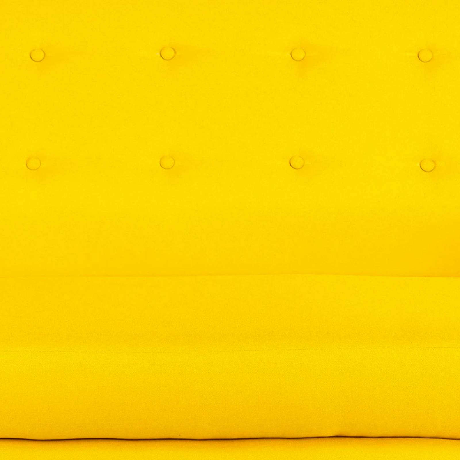 Sillón Amarillo Selena 1 plaza.  Entrega sólo en CDMX y área metropolitana