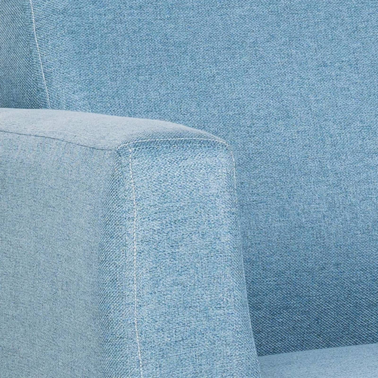 Love Seat Azul Tulum Sweet  2 plazas.  Entrega sólo en CDMX y área metropolitana