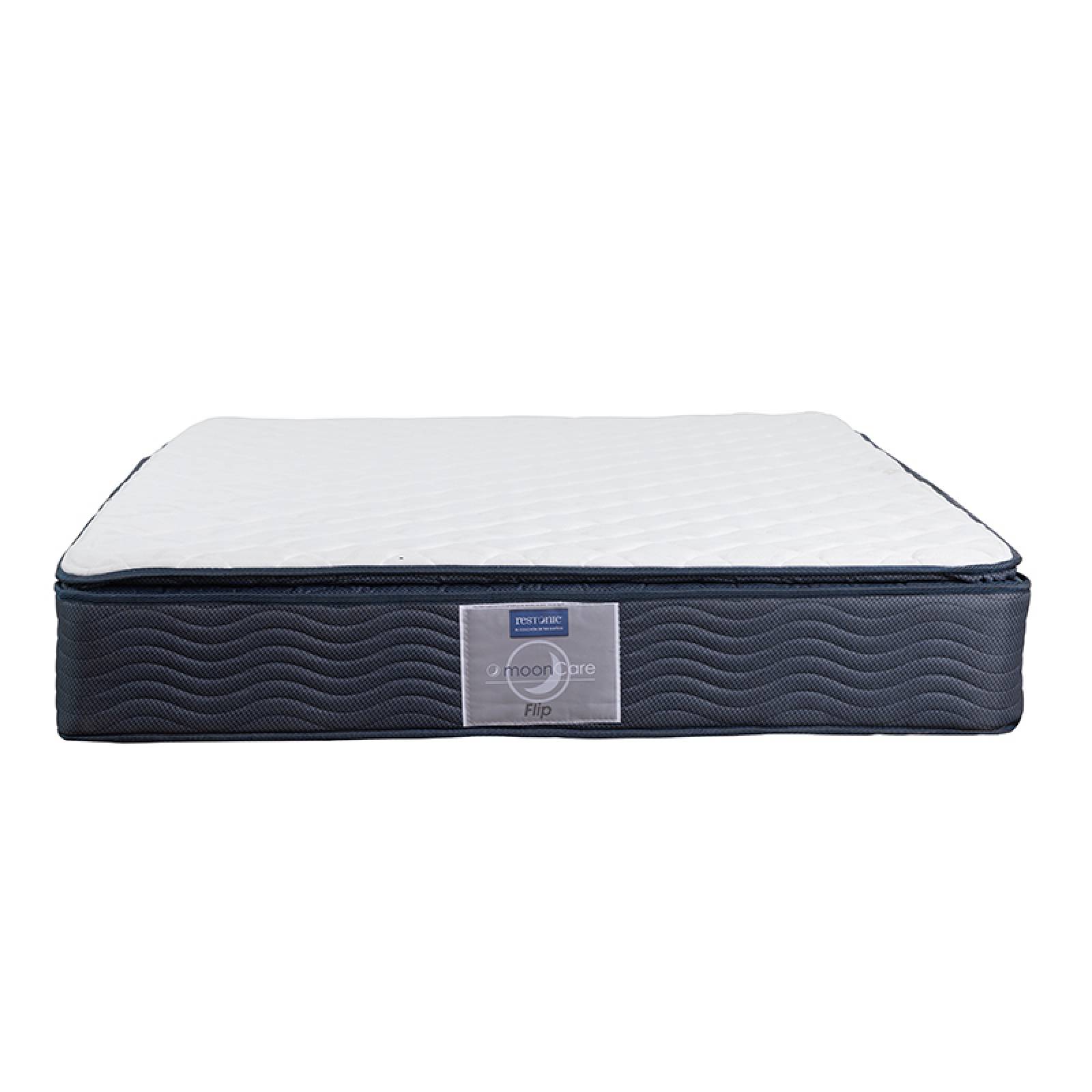 Colchón Matrimonial Restonic Flip con Cabecera Bilbao Dicasa