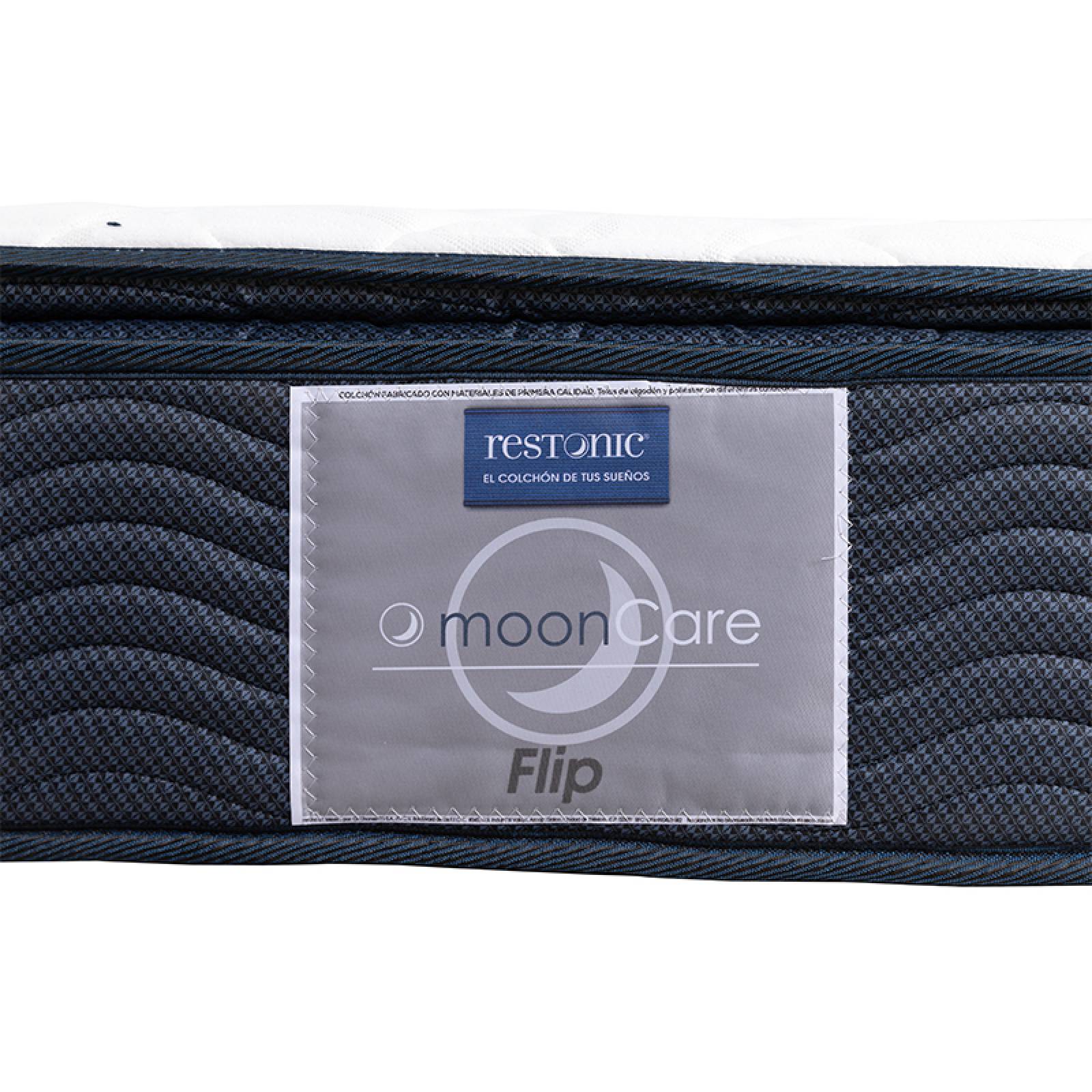 Colchón Matrimonial Restonic Flip con Cabecera Bilbao Dicasa