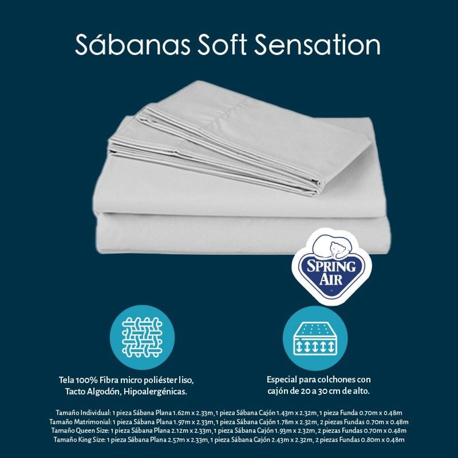 Set de Edredón Individual con fundas y cojines Spring Air Turquesa/Marino + Juego de Sábanas + Protector + 1 Almohada Osos