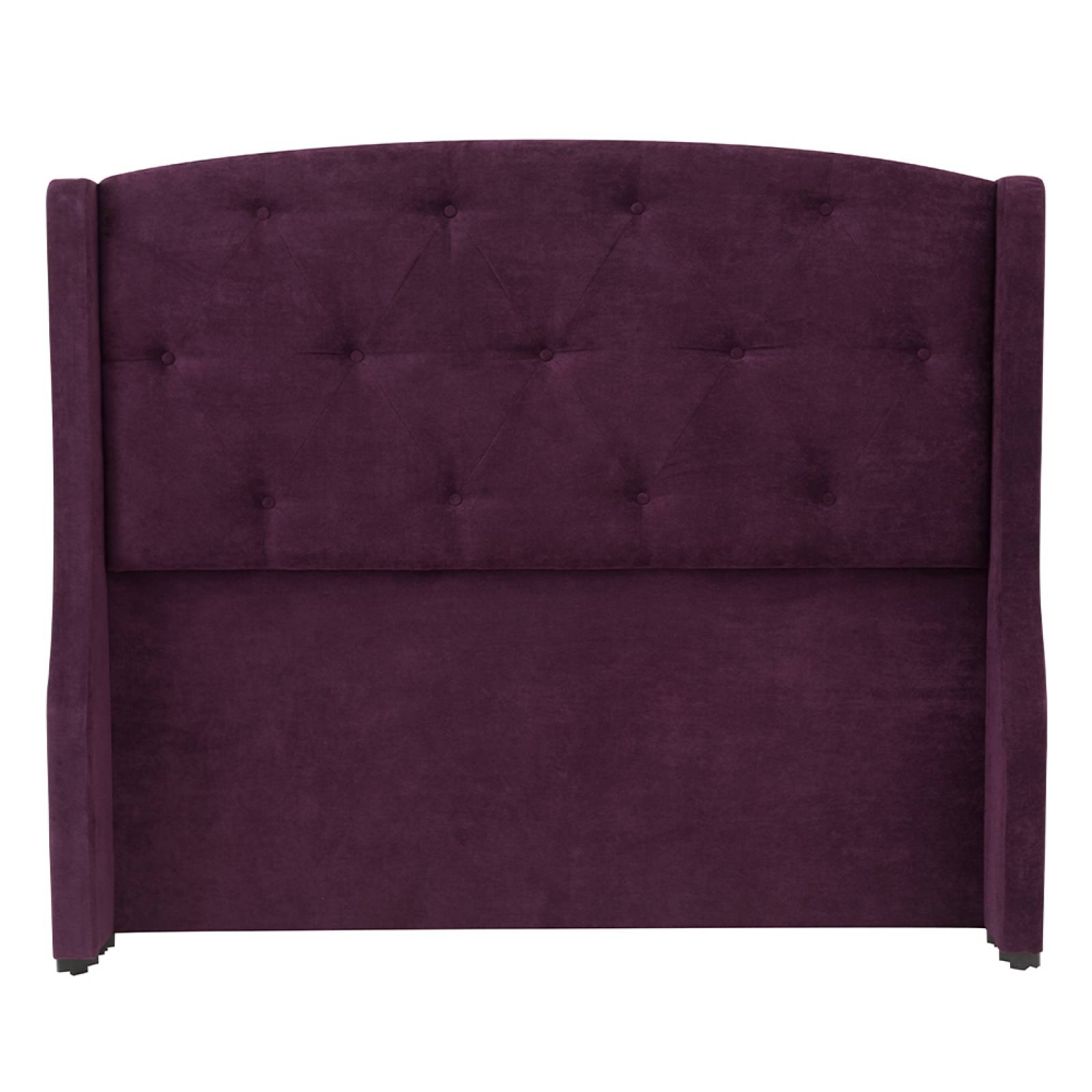 Cabecera King Size Dicasa Zefyr Velvet Morado