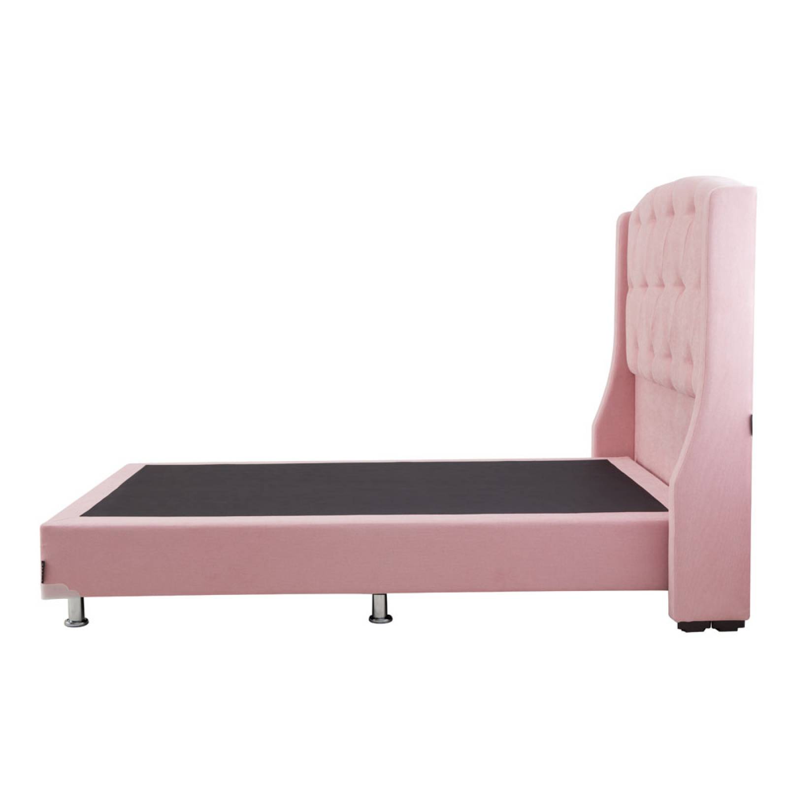 Cabecera Queen Size Dicasa Zefyr con Box Alessa Rosa