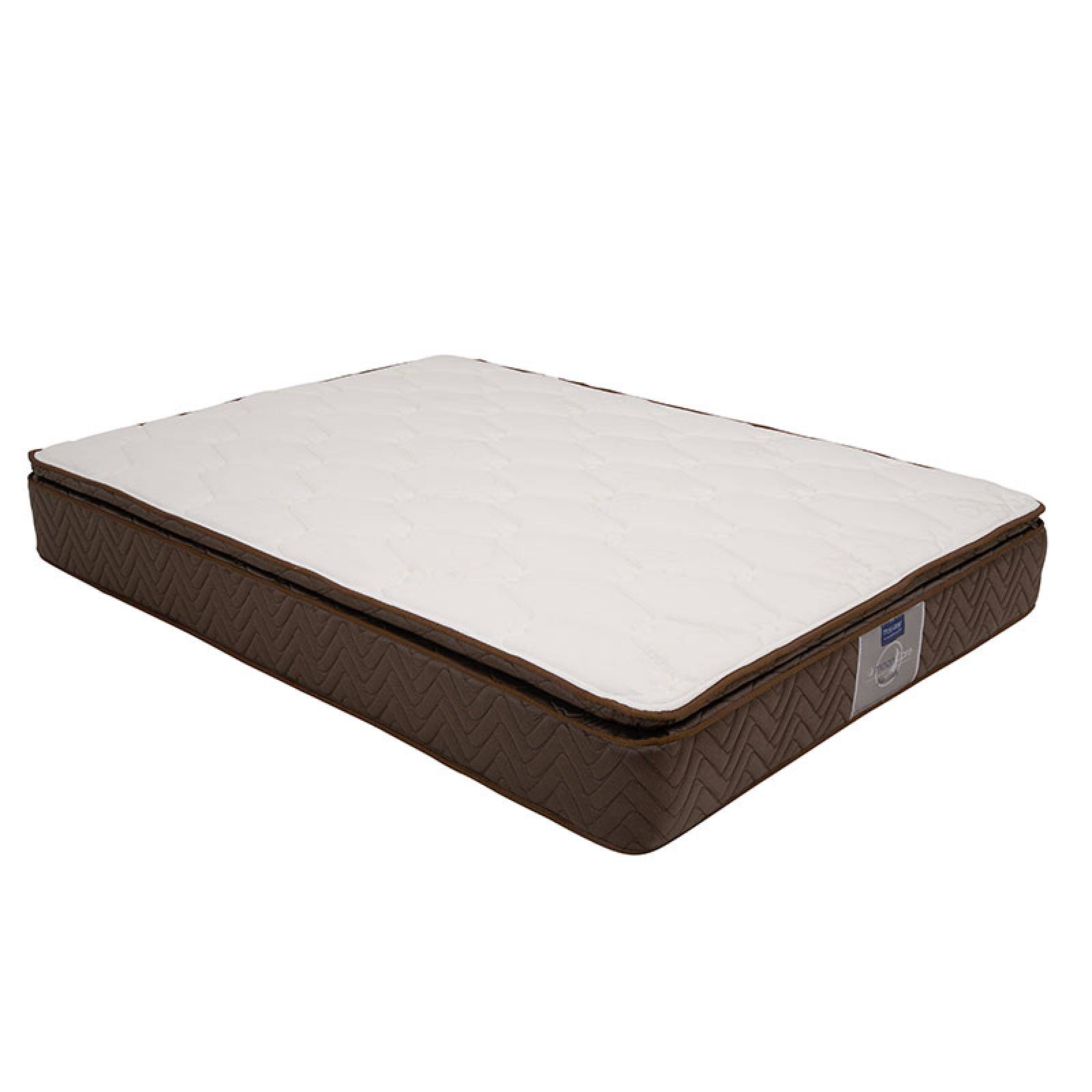 Colchón King Size Restonic Nautilus Con Almohada Oso, Sábanas, Protector y Edredón.