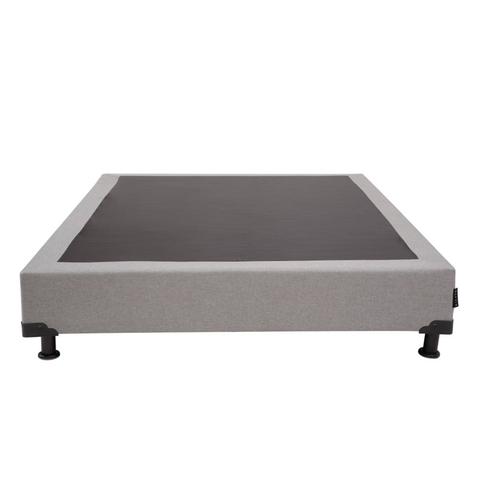 Colchón King Size Spring Air United con Box Gris, Sabanas Softy y Protector