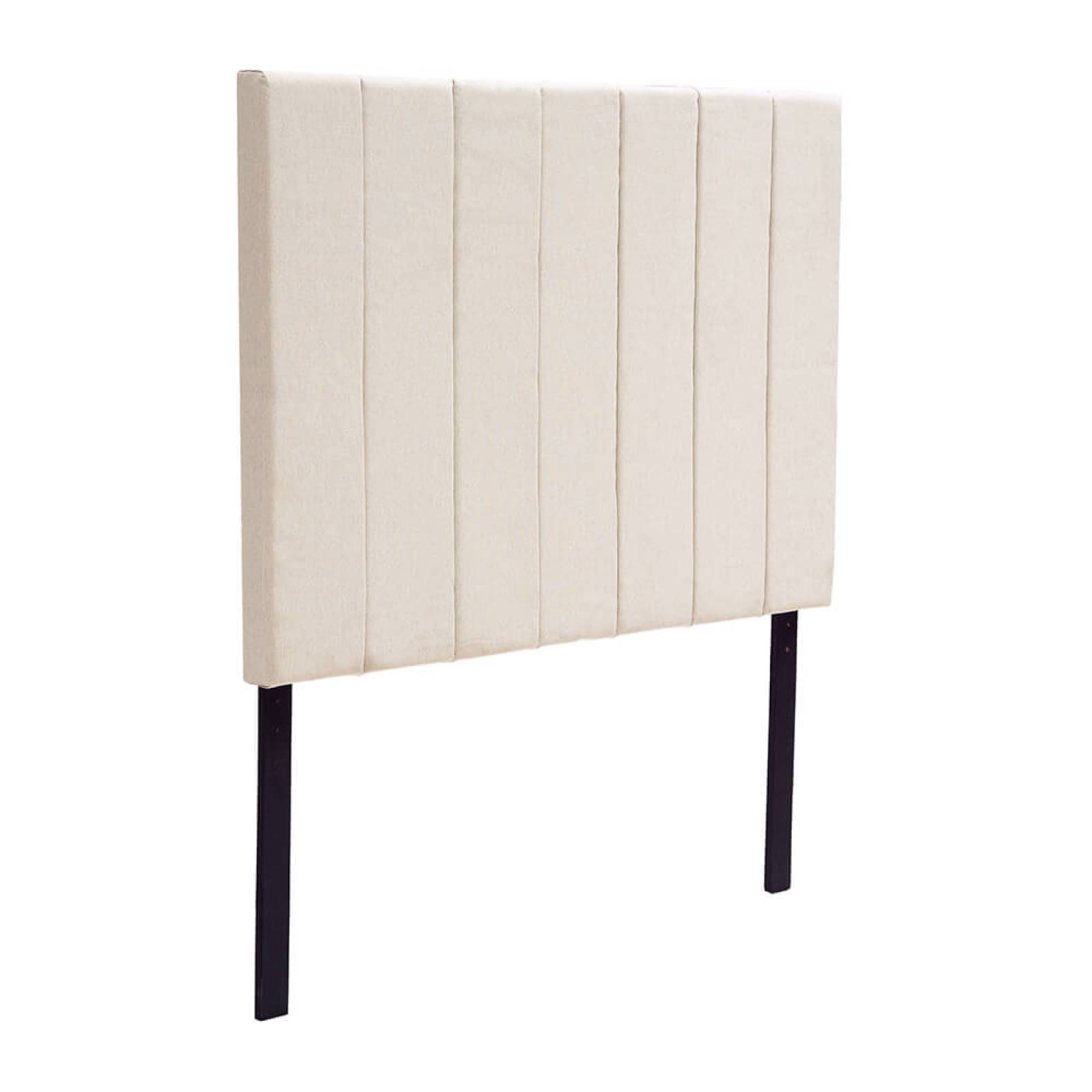 Colchón Matrimonial Restonic Trust con Cabecera Argos y Box Beige