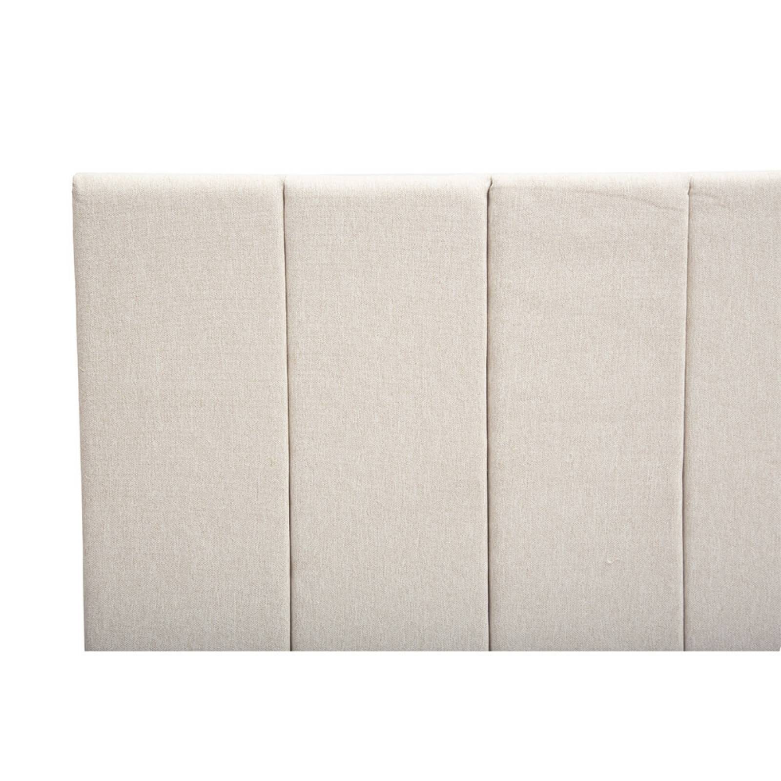 Colchón Matrimonial Restonic Trust con Cabecera Argos y Box Beige