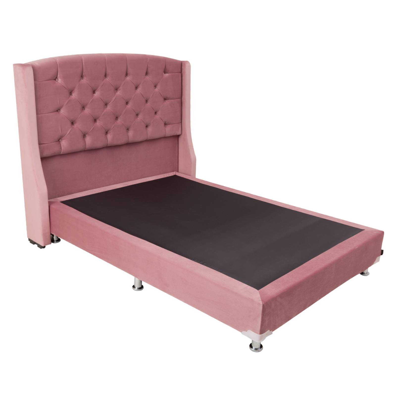 Cabecera Matrimonial Dicasa Sitka con Box Palo de Rosa