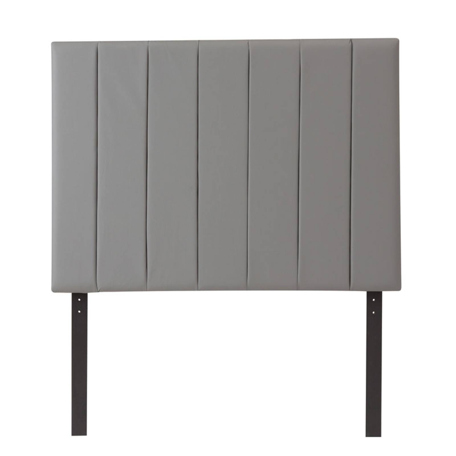 Cabecera king size Dicasa Aries color gris rata