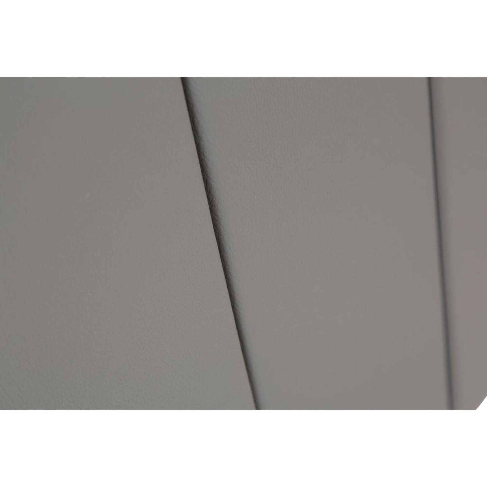 Cabecera king size Dicasa Aries color gris rata