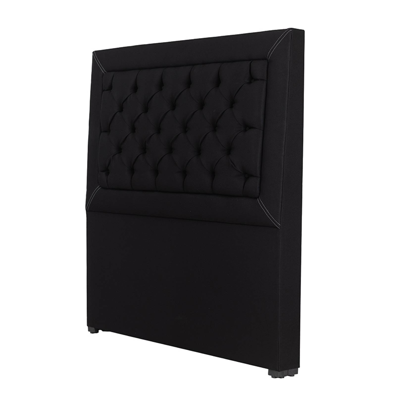 Colchon Matrimonial Restonic Trust Con Cabecera Mary y Box Negro