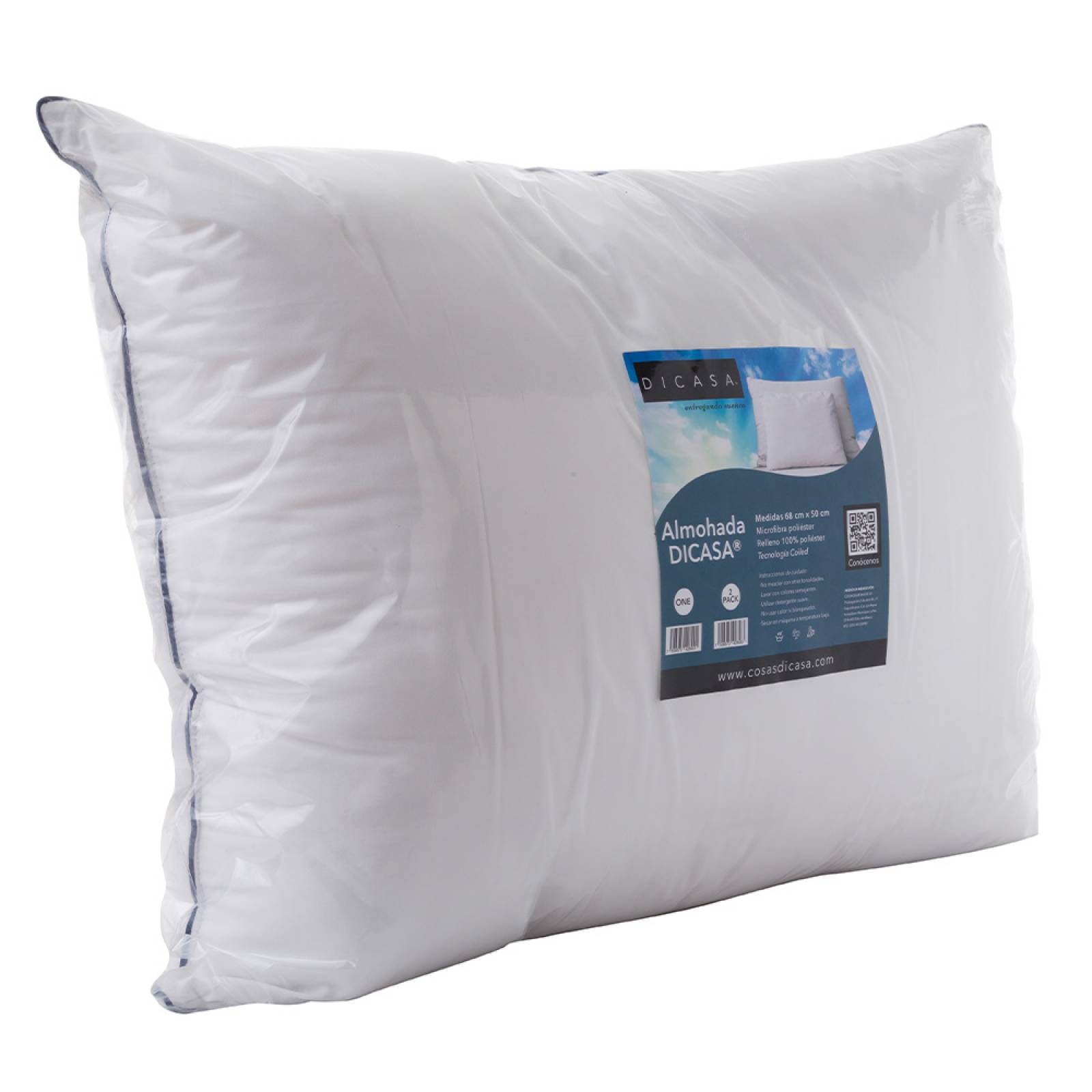 Inserto de almohadas para ropa de cama (1 paquete blanco) - Almohadas para  cama y sofá de 19,6x19,6 pulgadas - Almohadas decorativas para interiores  YONGSHENG 9024735199267