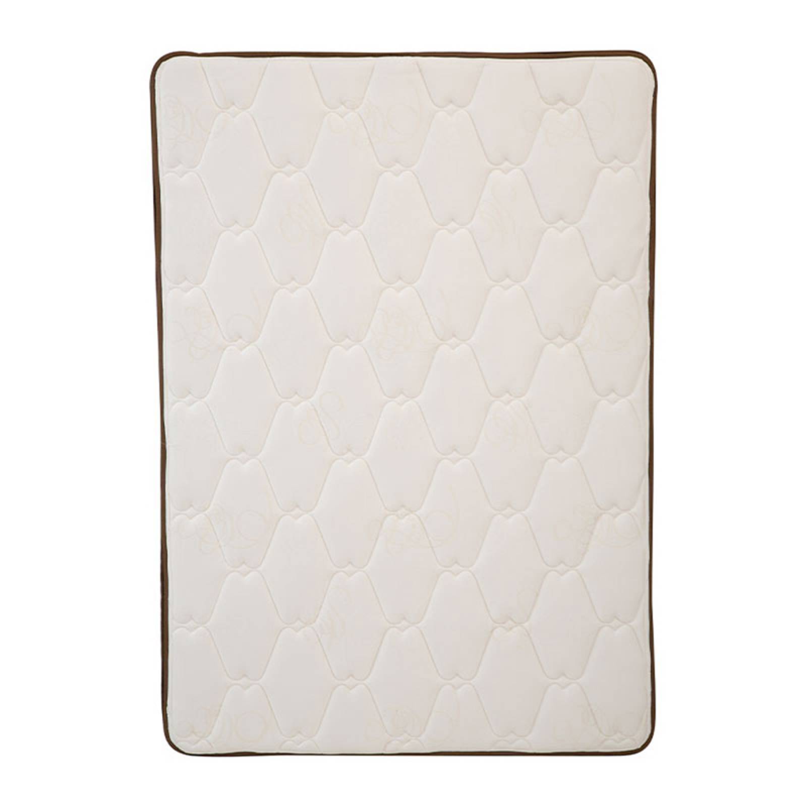 Colchón King Size Restonic Nautilus con Base Cama Dicasa Orleans Azul