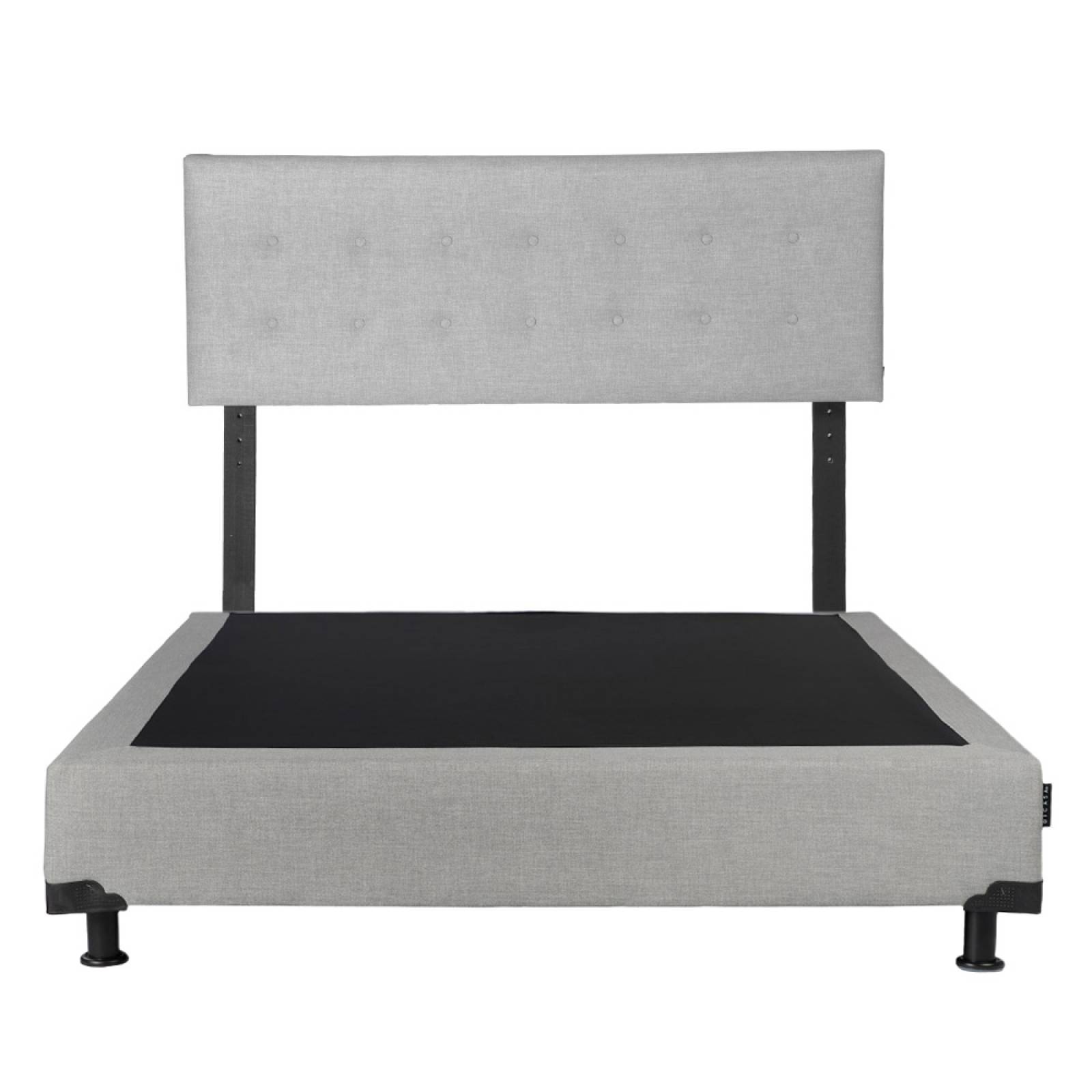 Cabecera King Size Dicasa Bilbao con Box Belu Gris