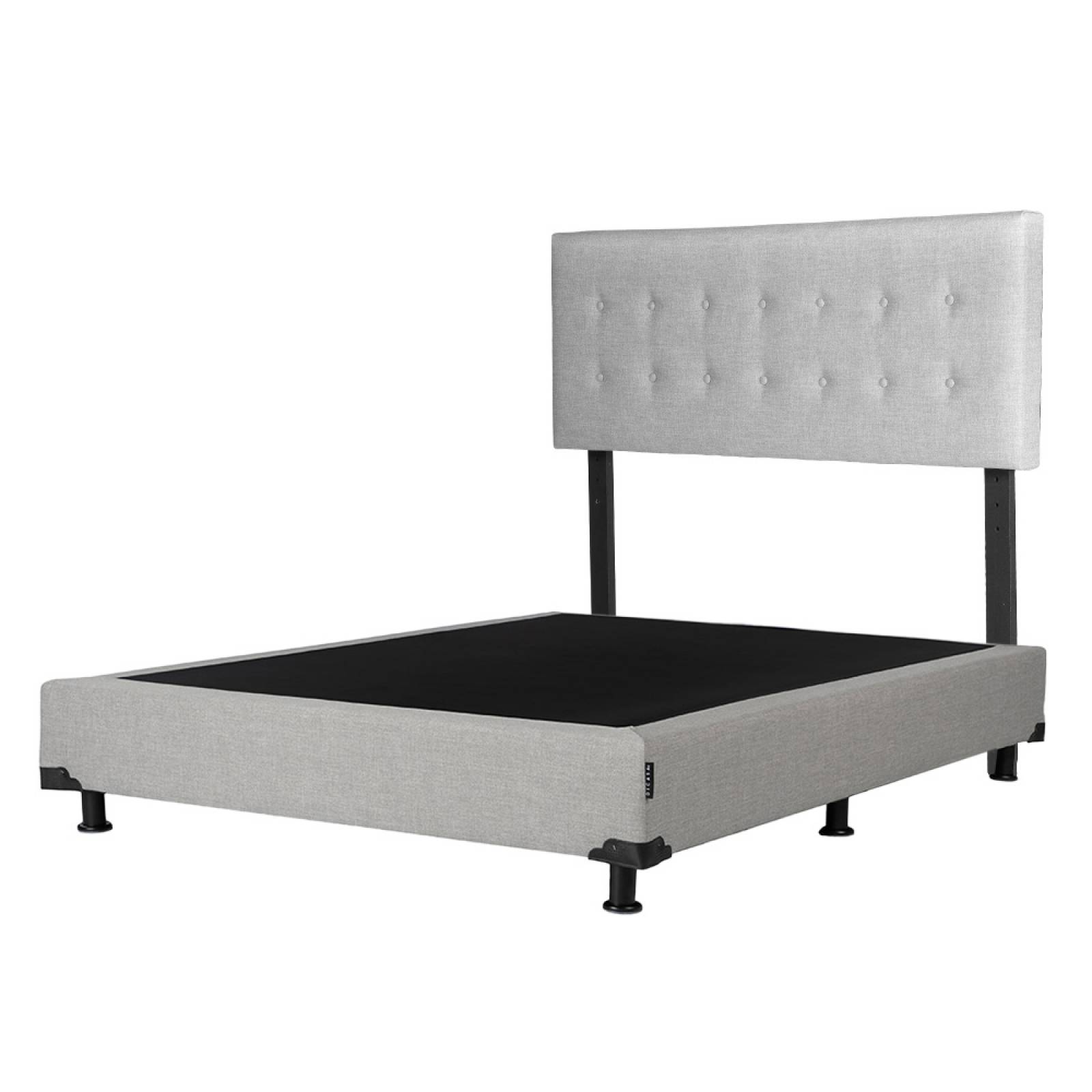 Cabecera King Size Dicasa Bilbao con Box Belu Gris