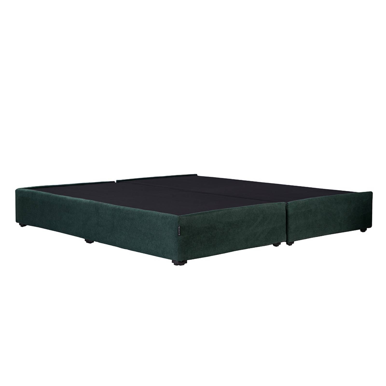 Base Cama king size Dicasa Imperial verde