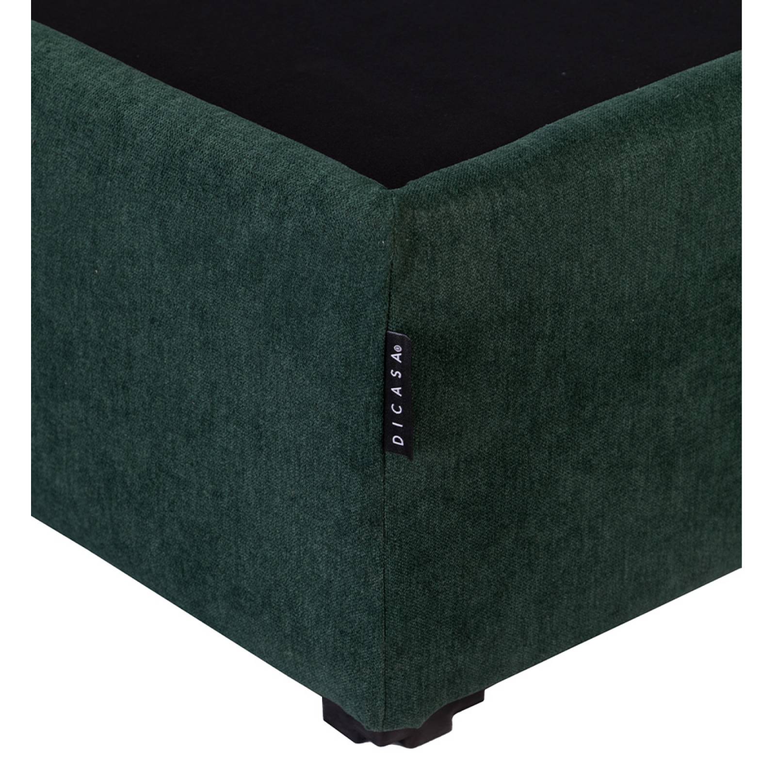 Base Cama king size Dicasa Imperial verde