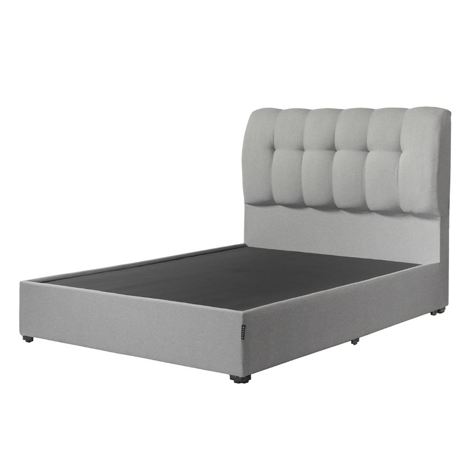 Cabecera Dicasa Nube con Base Cama king size gris