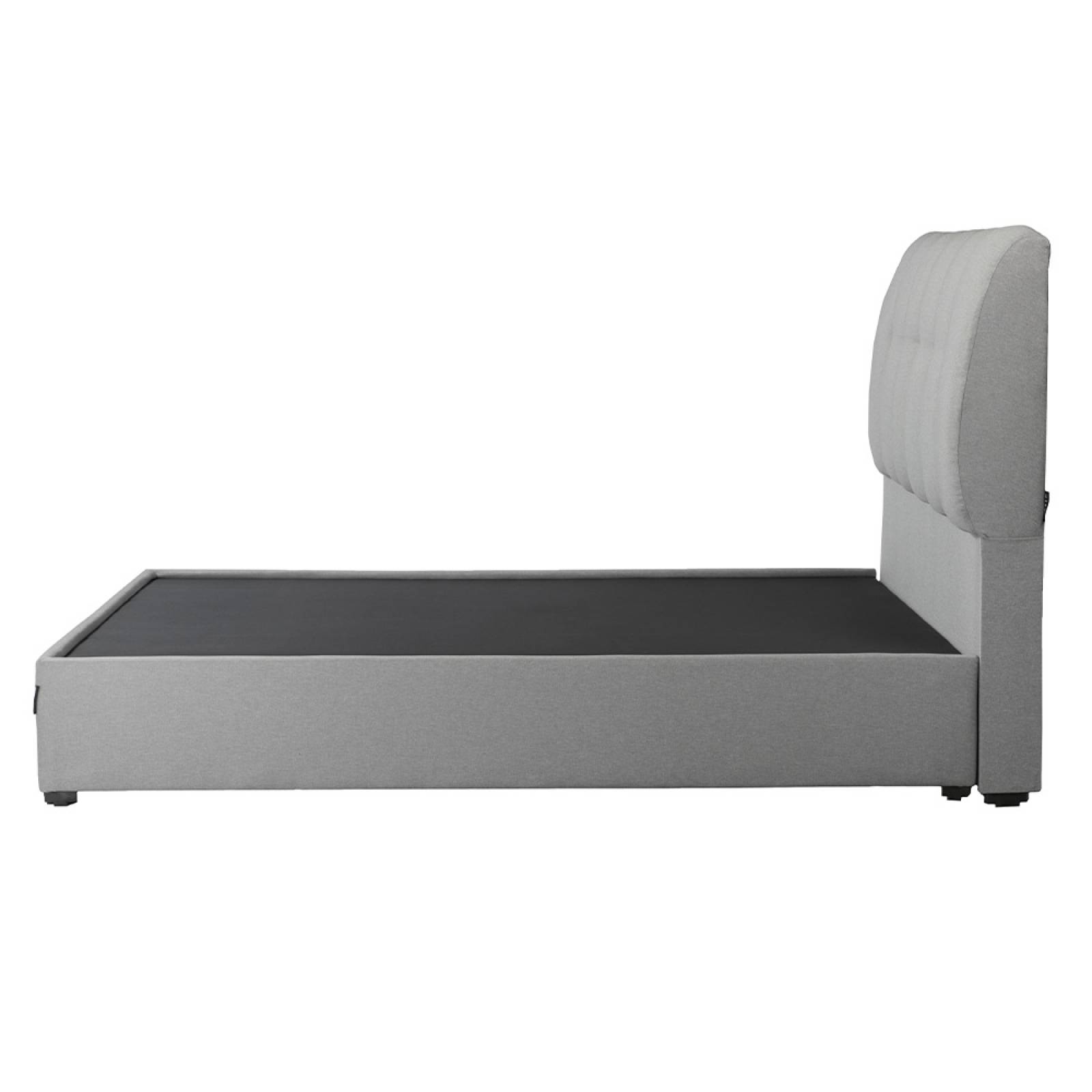 Cabecera Dicasa Nube con Base Cama king size gris