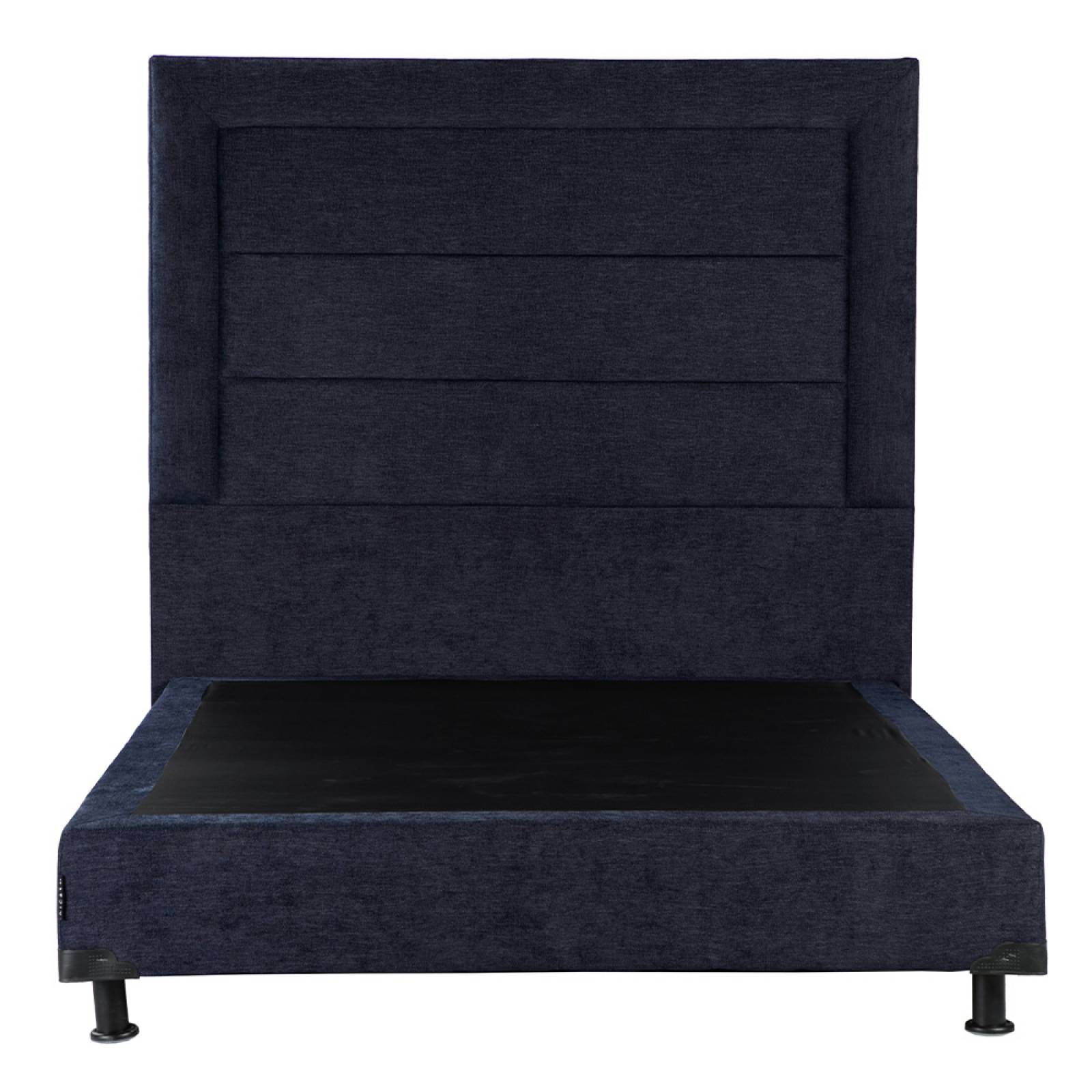 Cabecera Matrimonial Dicasa Blend con Box Niza Azul Indigo