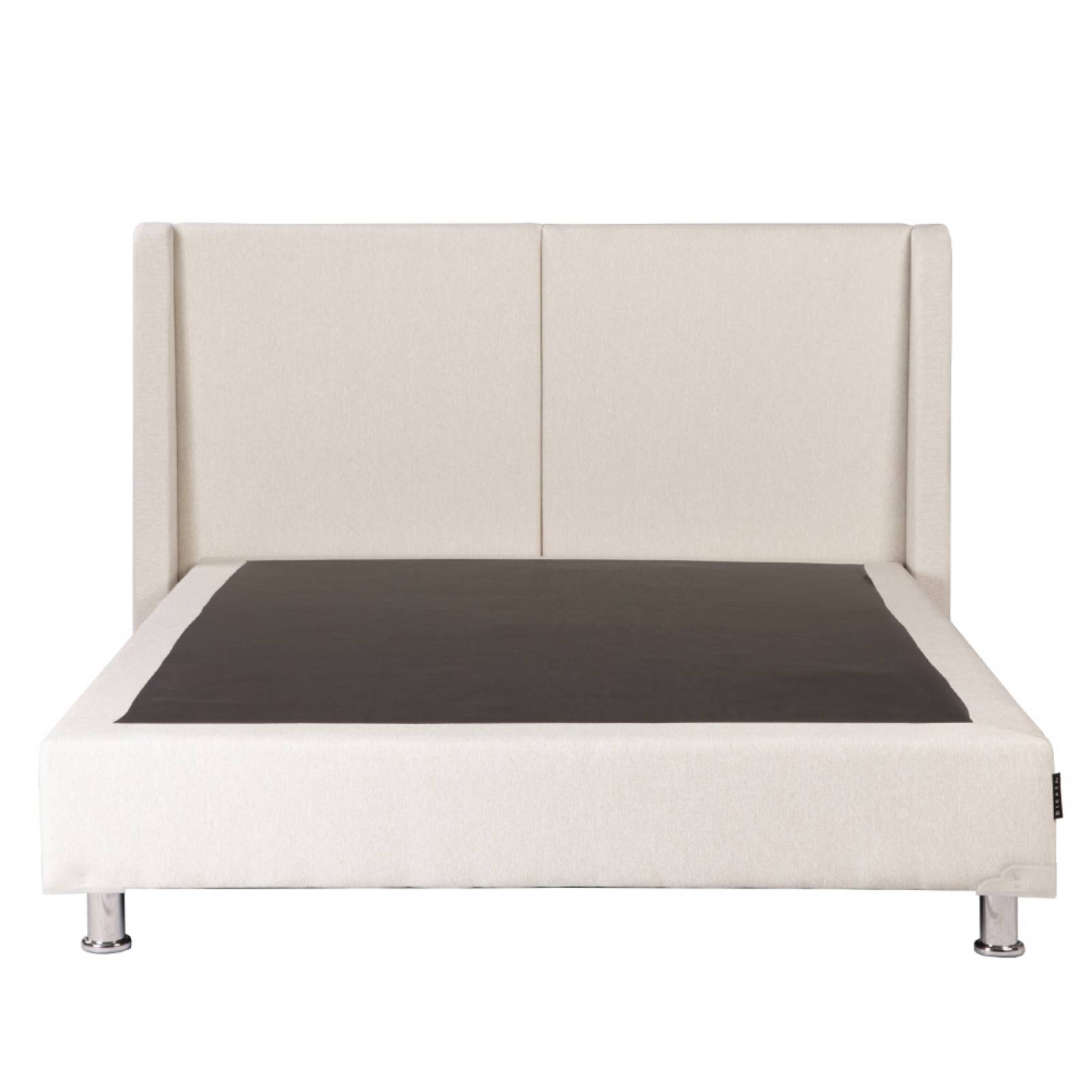Colchón Matrimonial Restonic Trust con Cabecera Milan y Box Columbia Beige
