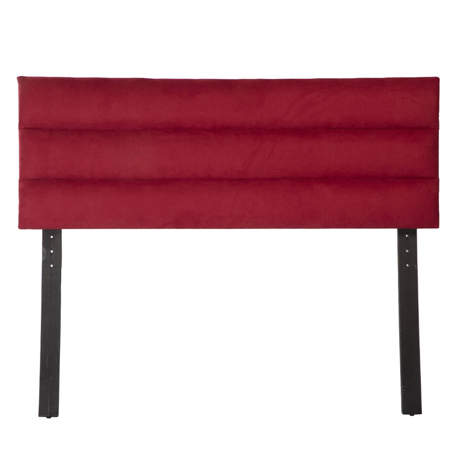 Cabecera King Size Dicasa Logan Alessa Rojo