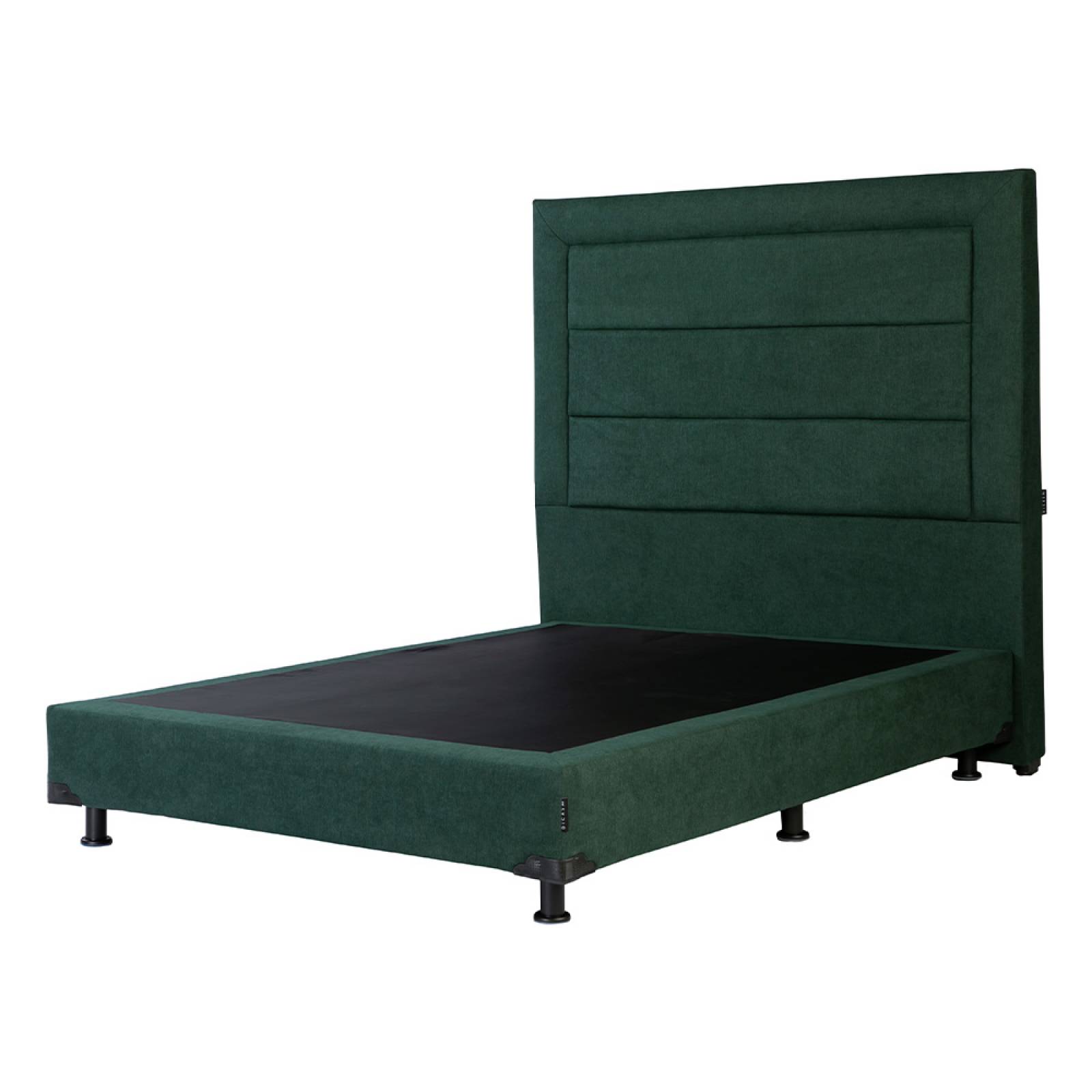Cabecera King Size Dicasa Blend con Box Imperio Verde