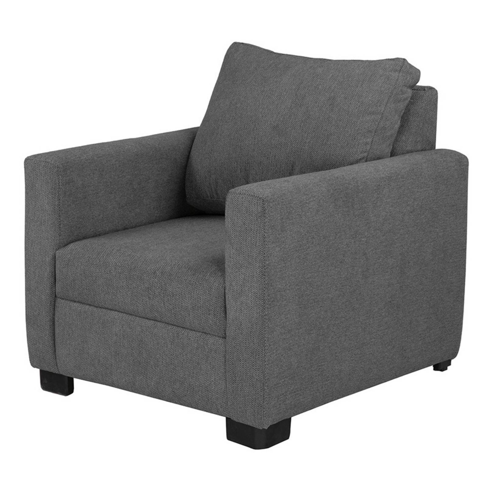 Sillon 1 Plaza Dicasa Gales Gris. Entregas solo CDMX y AM.