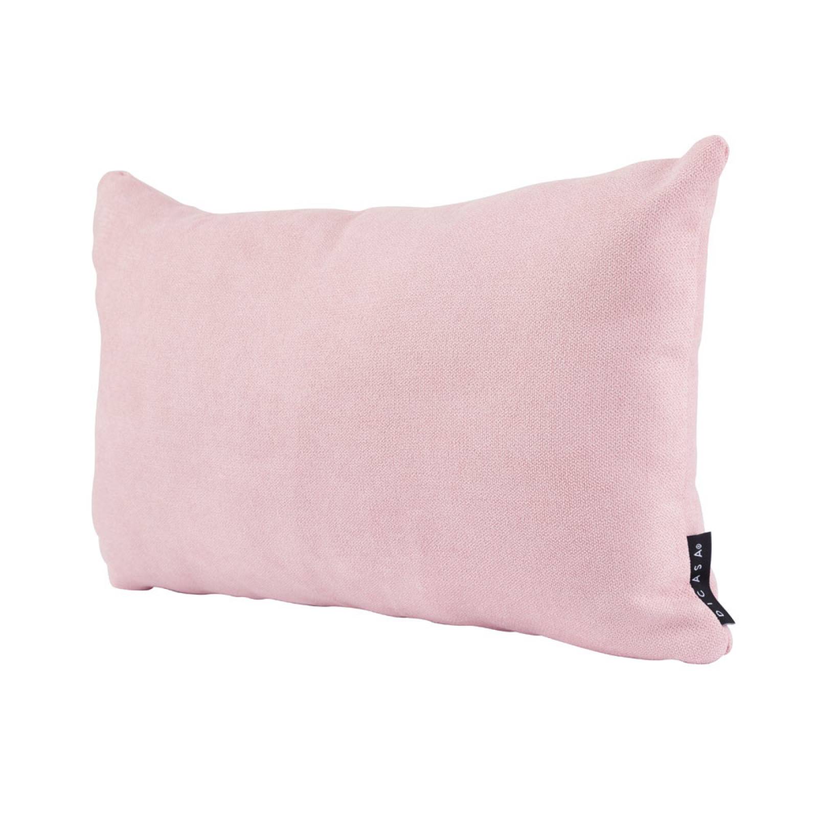 Set de 3 cojines Decorativos Dicasa Kappa y Delta Alessa Rosa