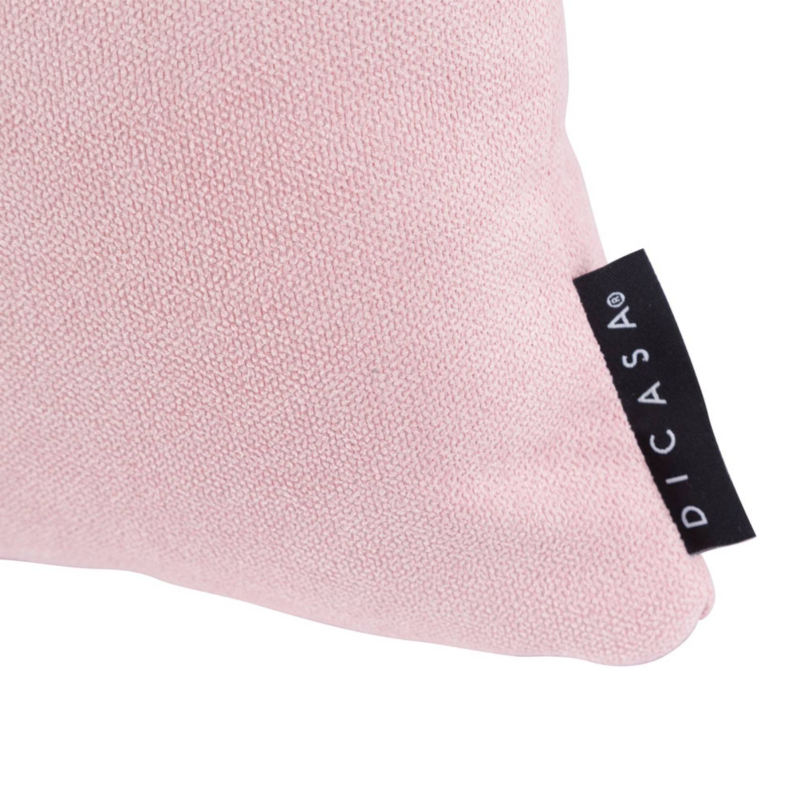 Set de 3 cojines Decorativos Dicasa Kappa y Delta Alessa Rosa