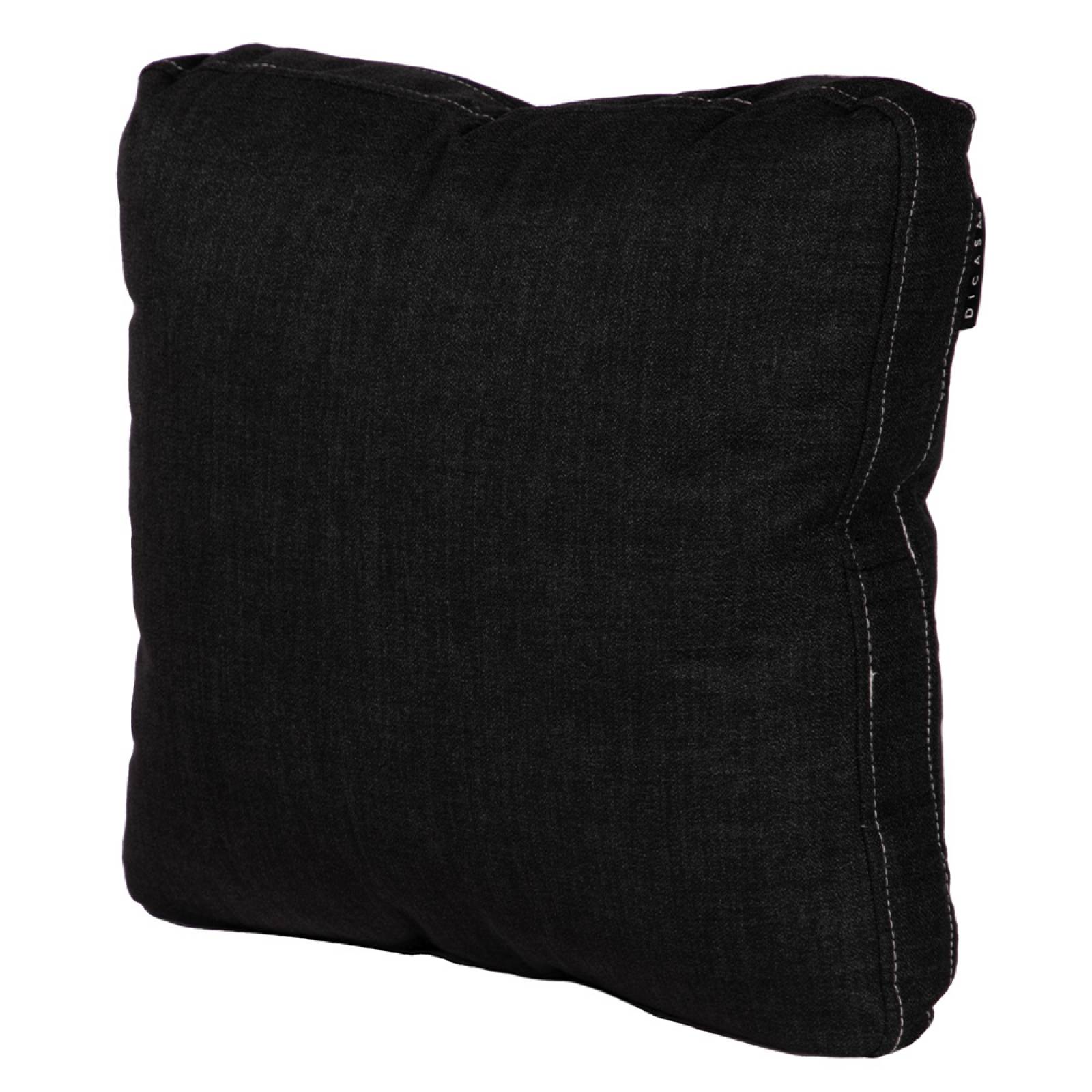 Set de 2 cojines Decorativos Dicasa Kappa y Zita Belucci Negro
