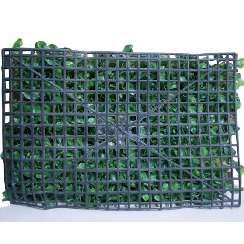 Follaje artificial 40x60 cm muro verde 4 piezas= 1m2 modelo esmeralda