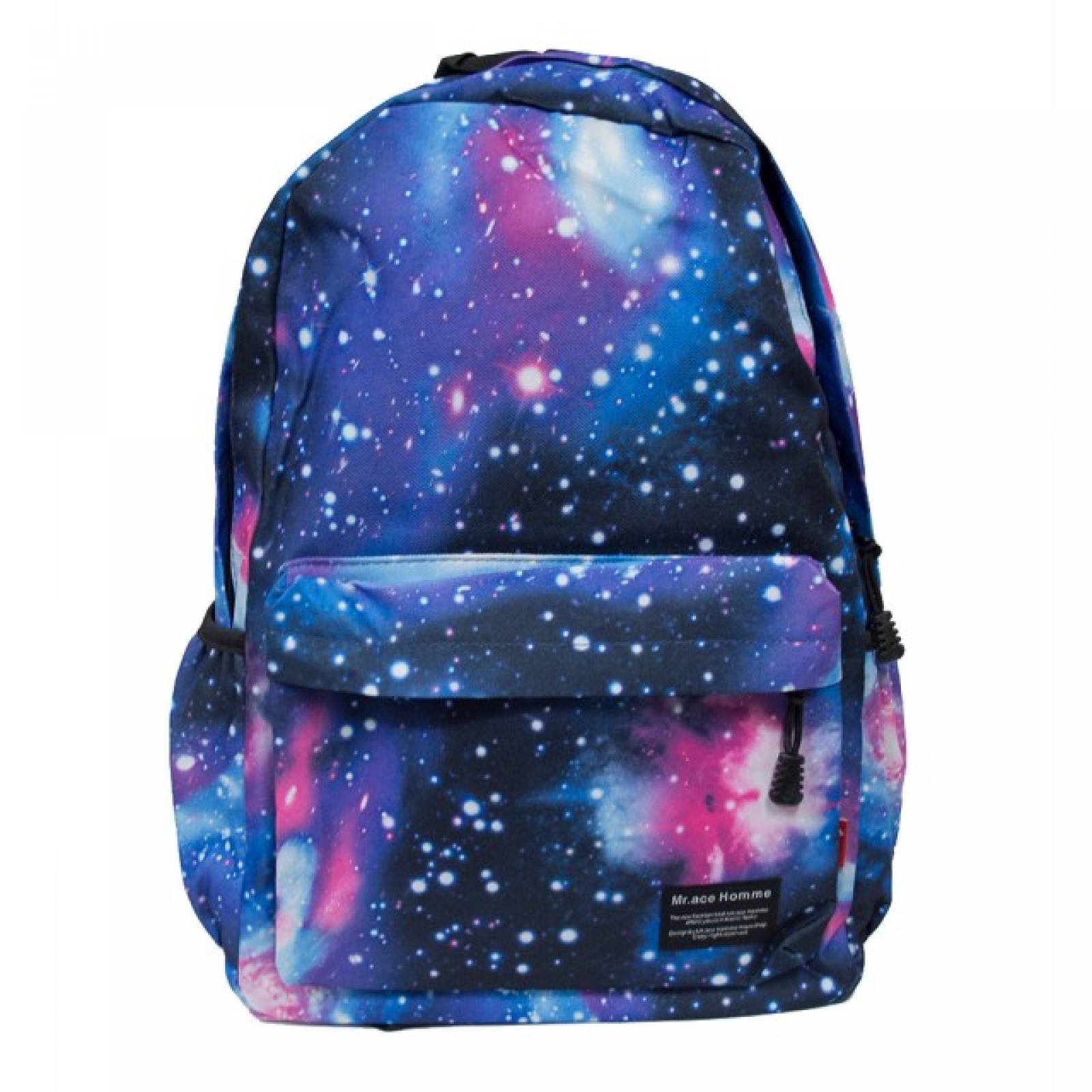 Mochila escolar estampado galaxia