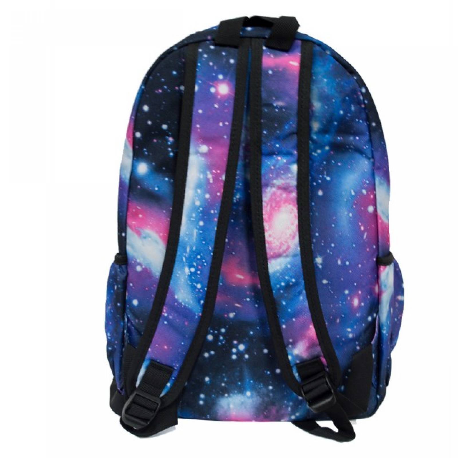 Mochila escolar estampado galaxia