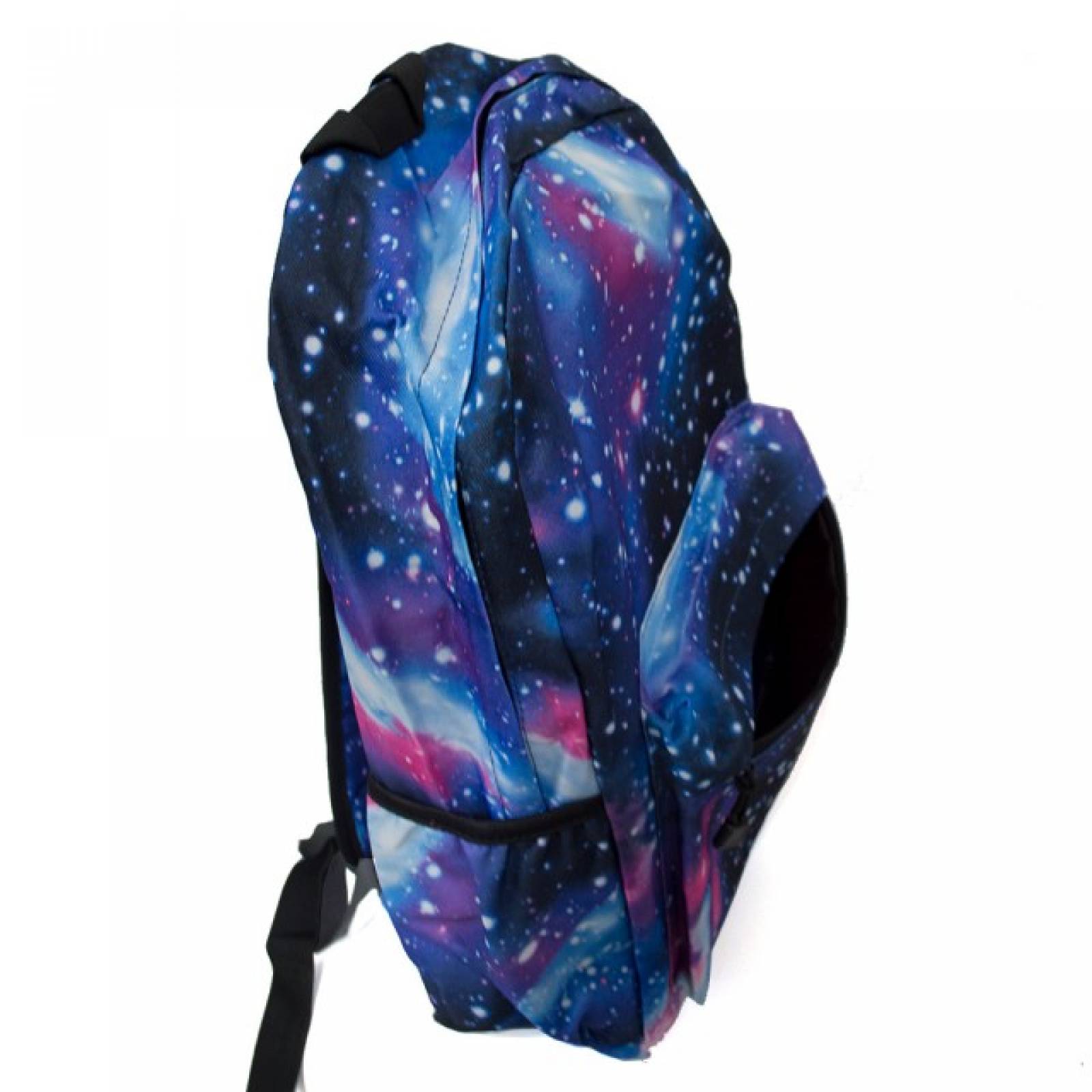 Mochila escolar estampado galaxia