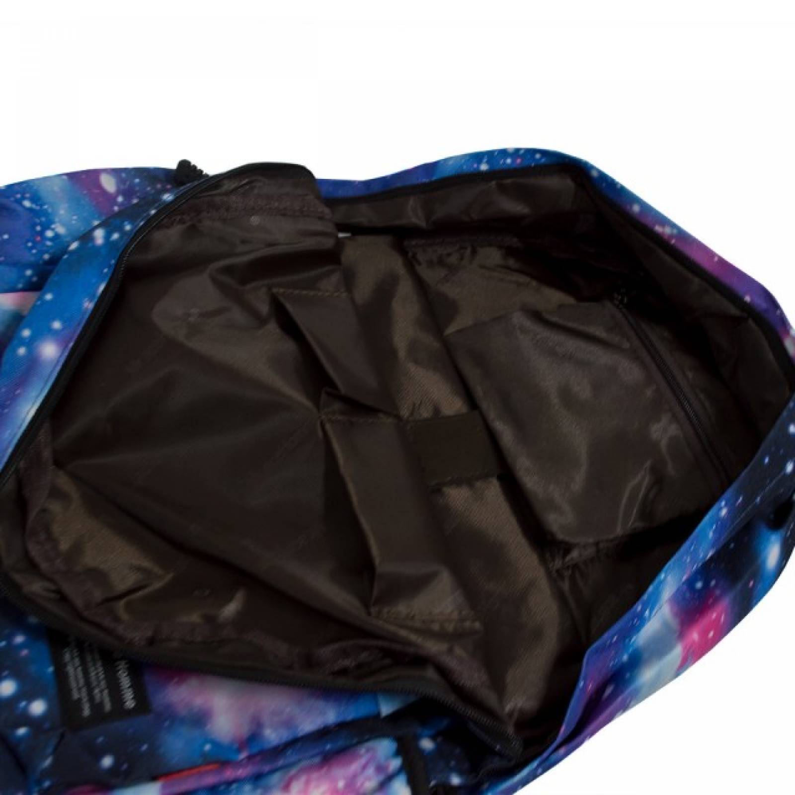 Mochila escolar estampado galaxia