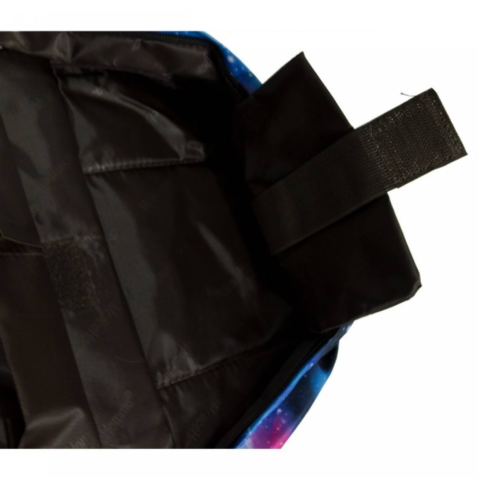 Mochila escolar estampado galaxia