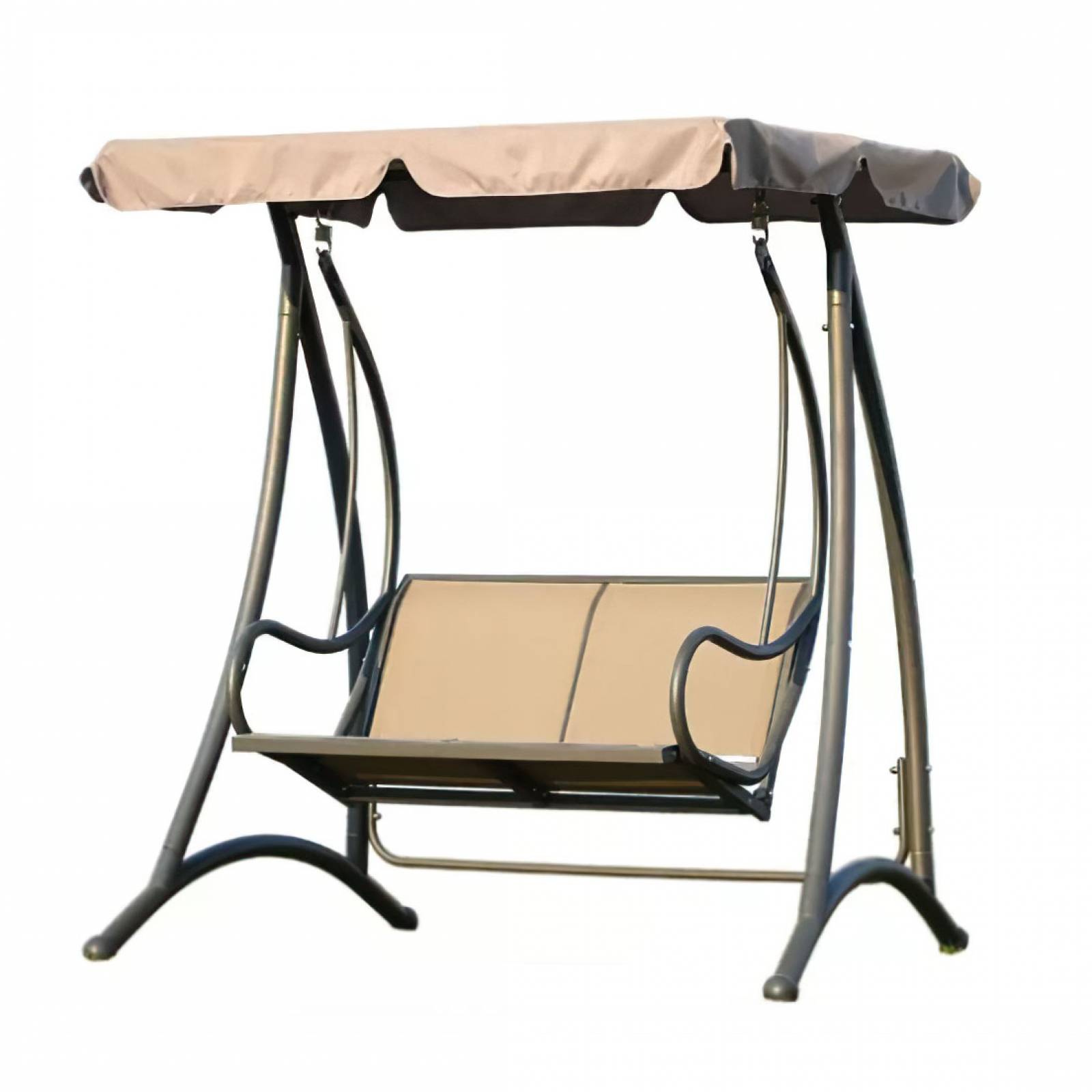 Columpio banca con Techo para Exteriores de 2 asientos